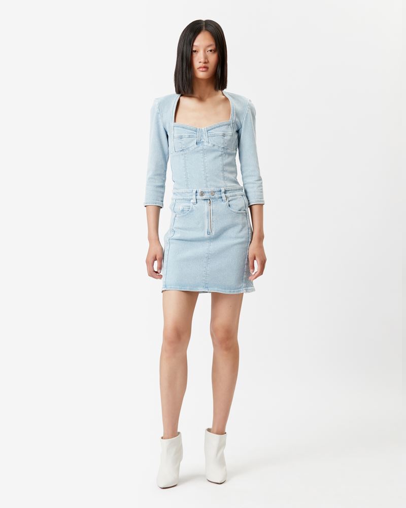 VABELIA DENIM SKIRT